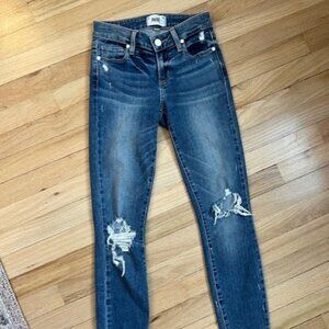 NWOT PAIGE Verdugo Ankle Skinny Jeans in Ellie - Size 23